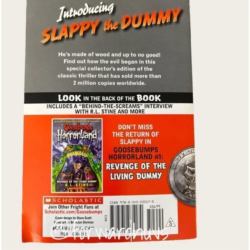 Goosebumps | R.L. Stine | Night of the Living Dummy | 2008